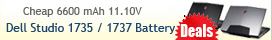 dell studio 1737 laptop battery